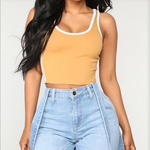 NWOT Cropped Tank